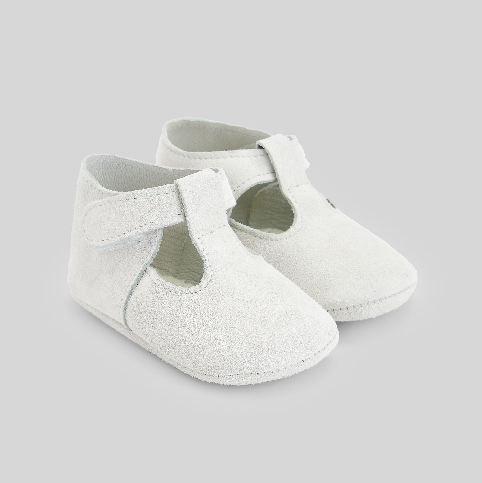 Alala Woven Newborn Shoes | Cream