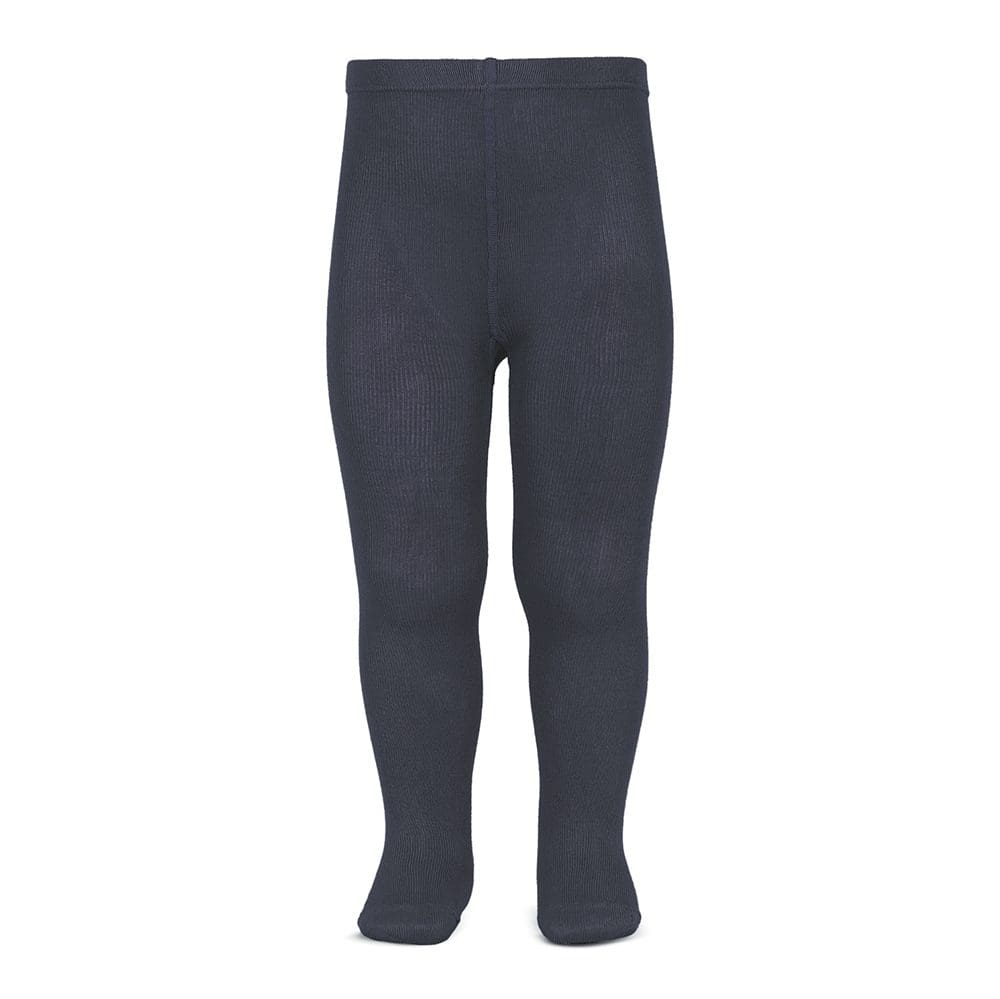 2019/1 Plain Stich Basic Tights | Coal 257