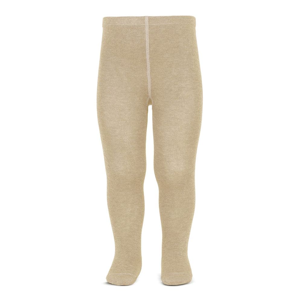 2019/1 Plain Stich Basic Tights | Nougat 316