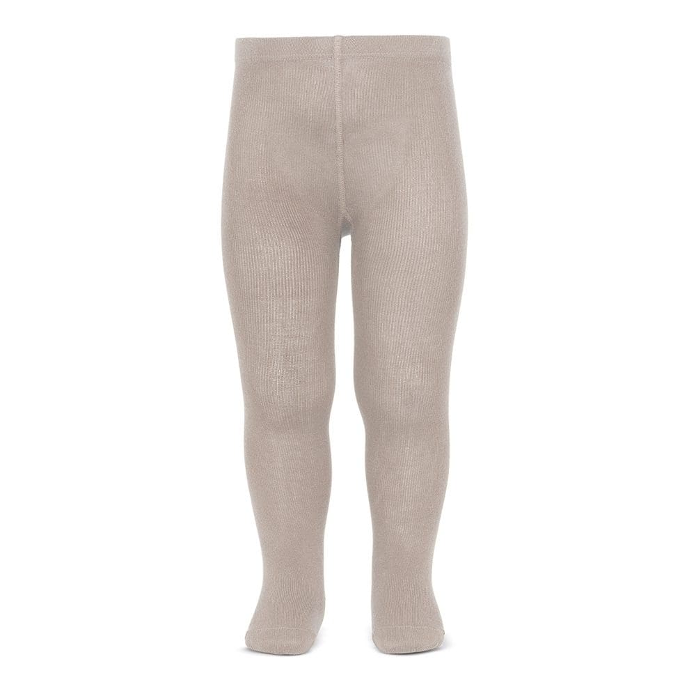 2019/1 Plain Stich Basic Tights | Stone 334