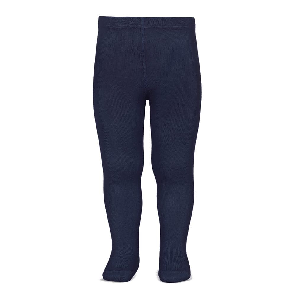 2019/1 Plain Stich Basic Tights | Navy 480