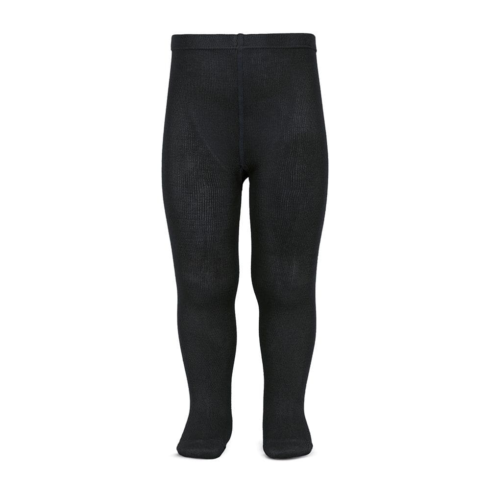 2019/1 Plain Stich Basic Tights | Black 900