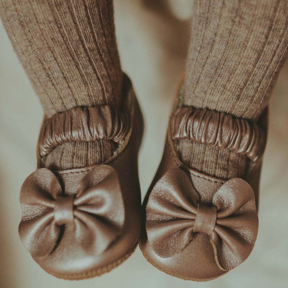 Neni | Clay Metallic Leather