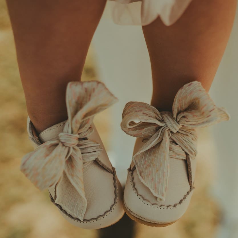 Lahna | Cream Leather