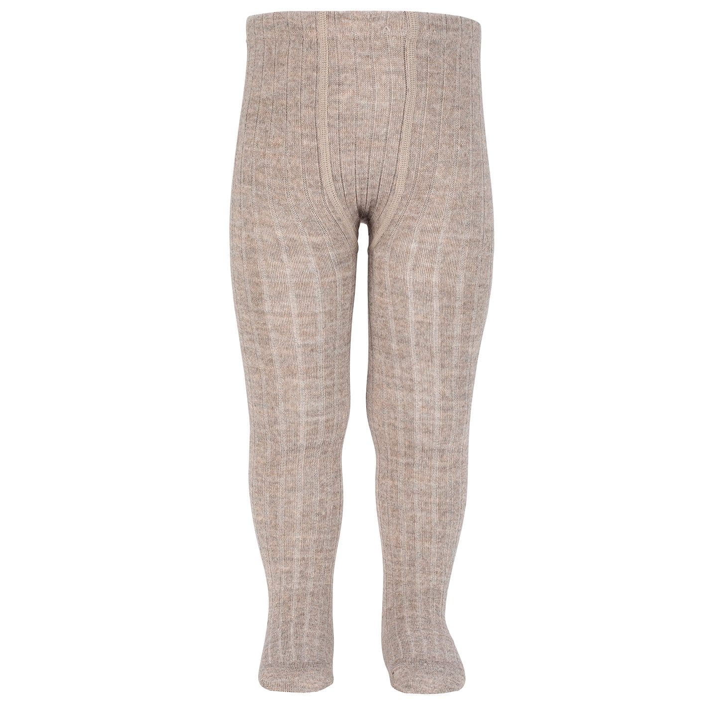1216/1 Merino Wool Blend Rib Tights  (901)