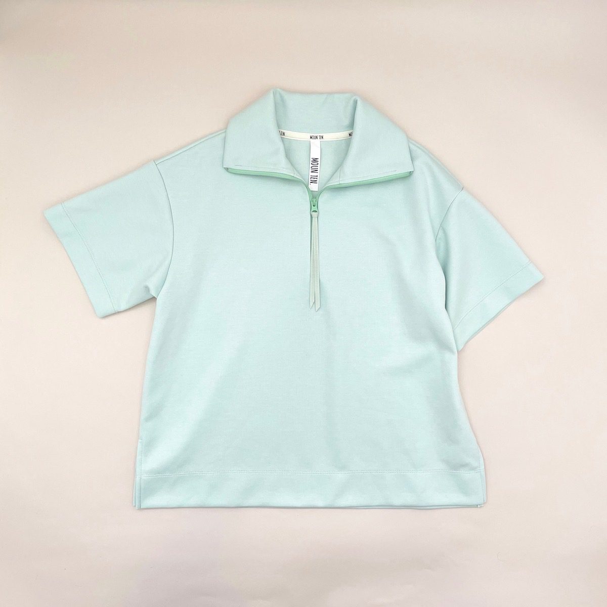 Double Knit Zip Tee & Double Knit Shorts