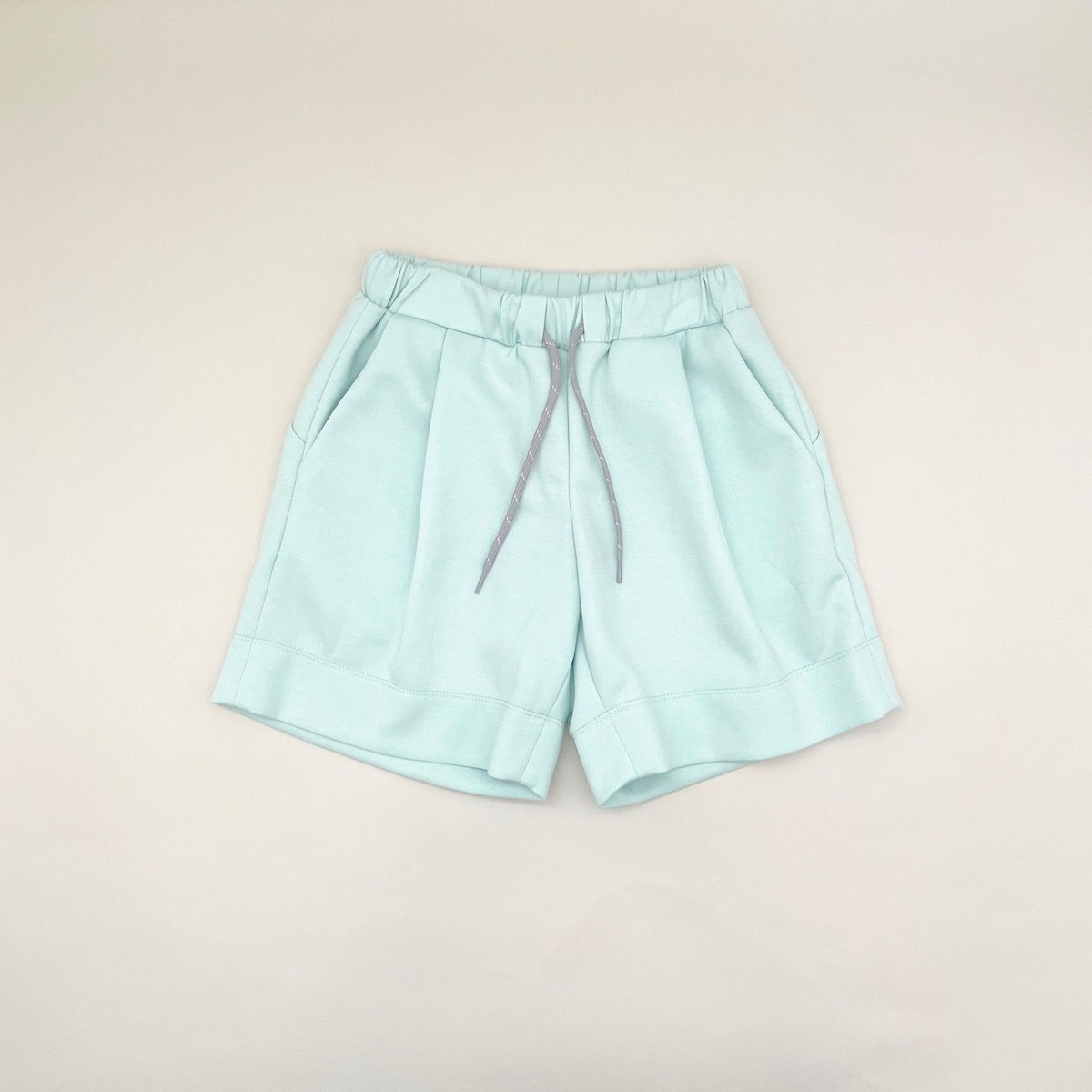 Double Knit Zip Tee & Double Knit Shorts