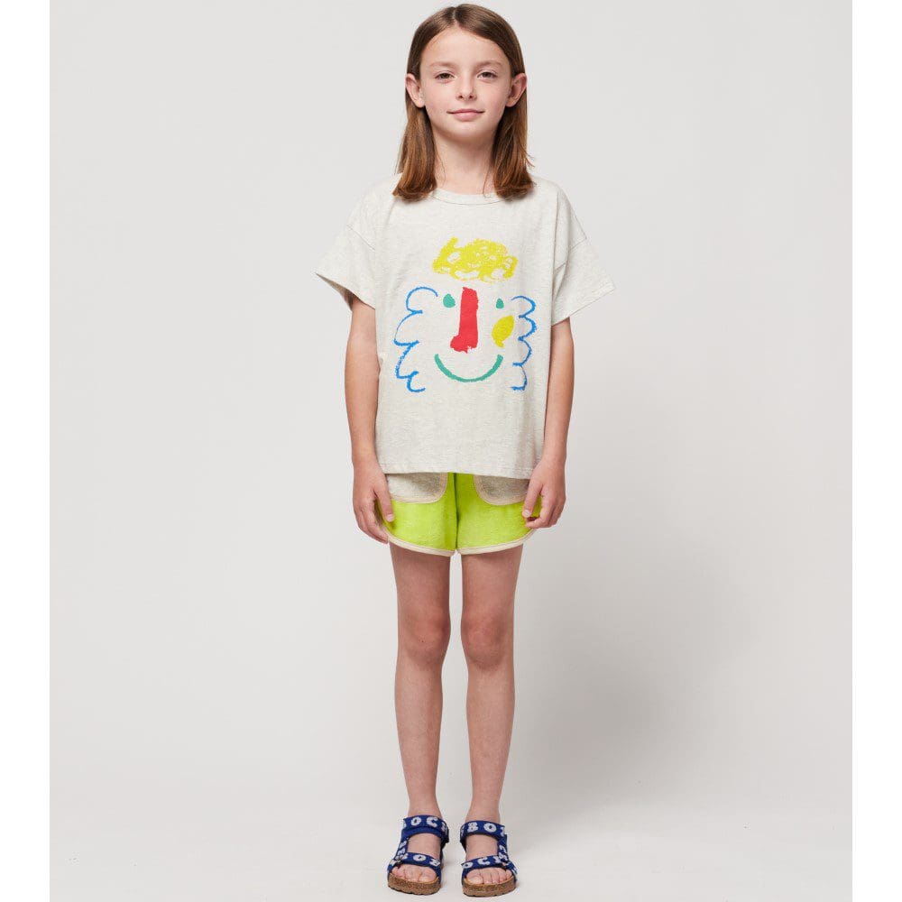 Green Terry Shorts