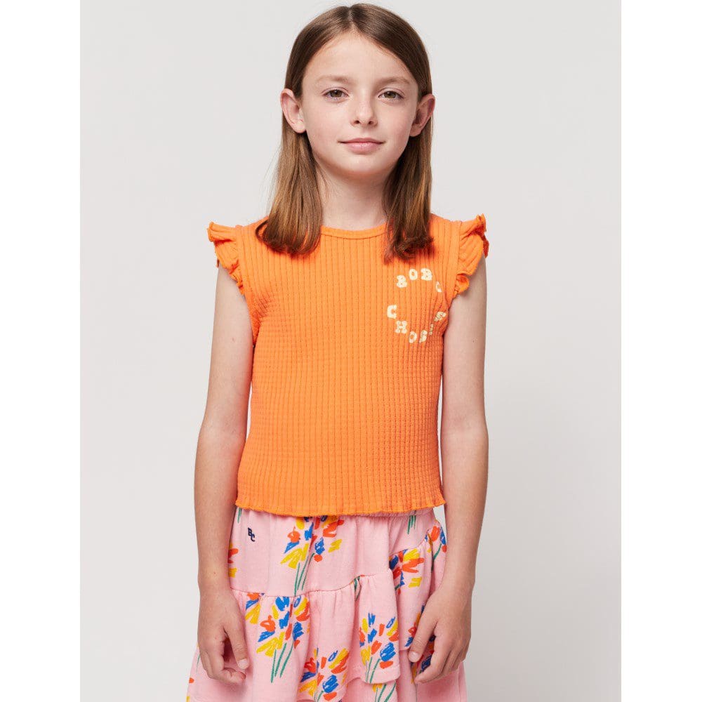 Bobo Choses Circle Ruffled Tank Top
