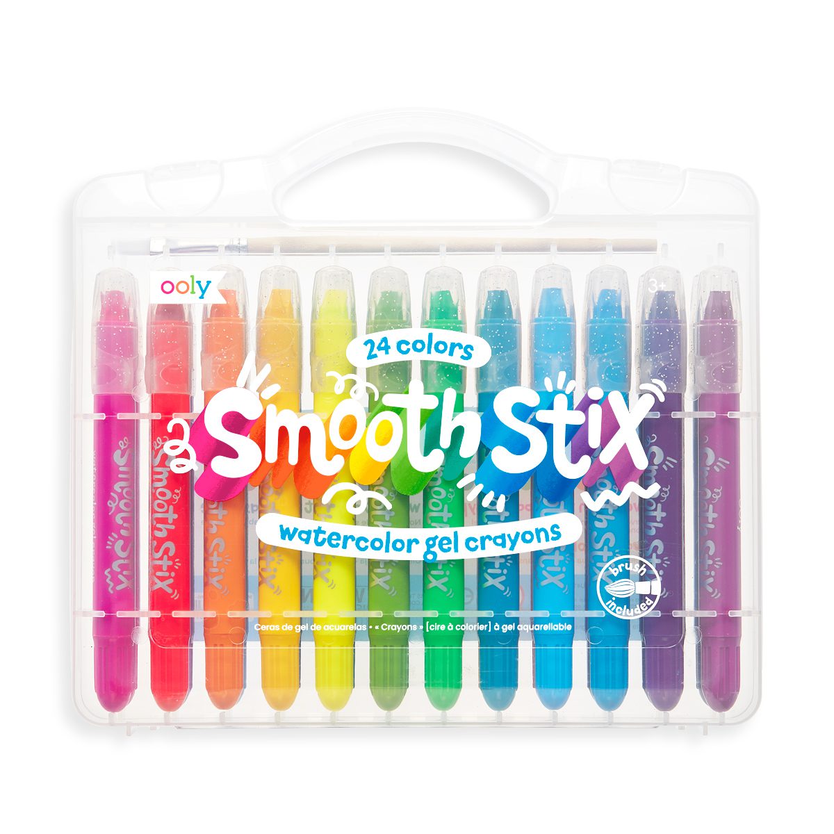 Smooth Stix Watercolor Gel Crayons (Set of 24)
