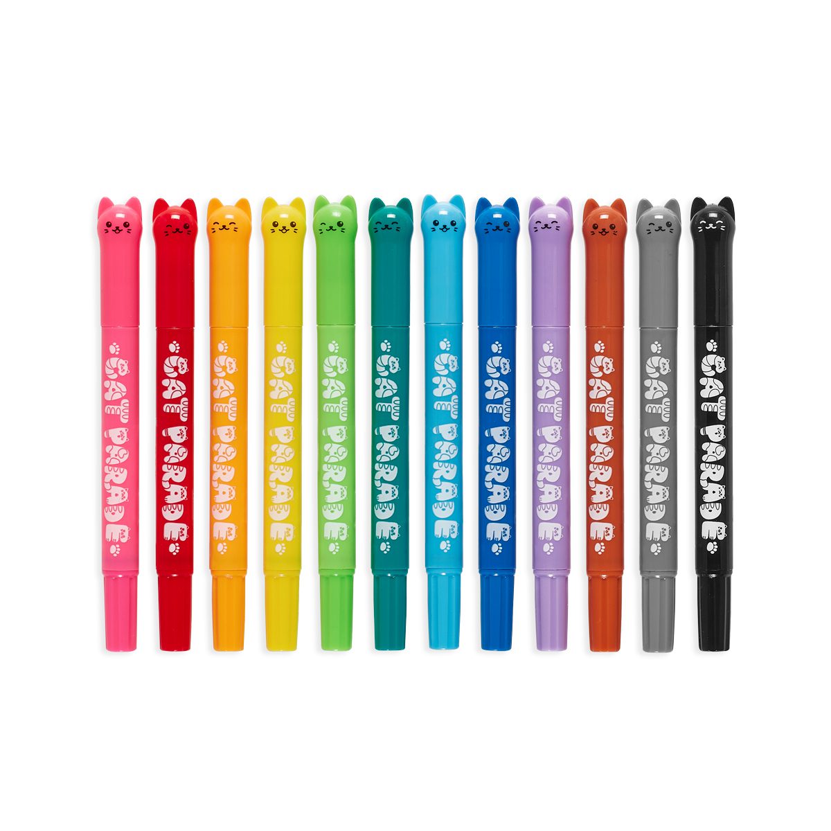 Cat Parade Gel Crayons (Set of 12)