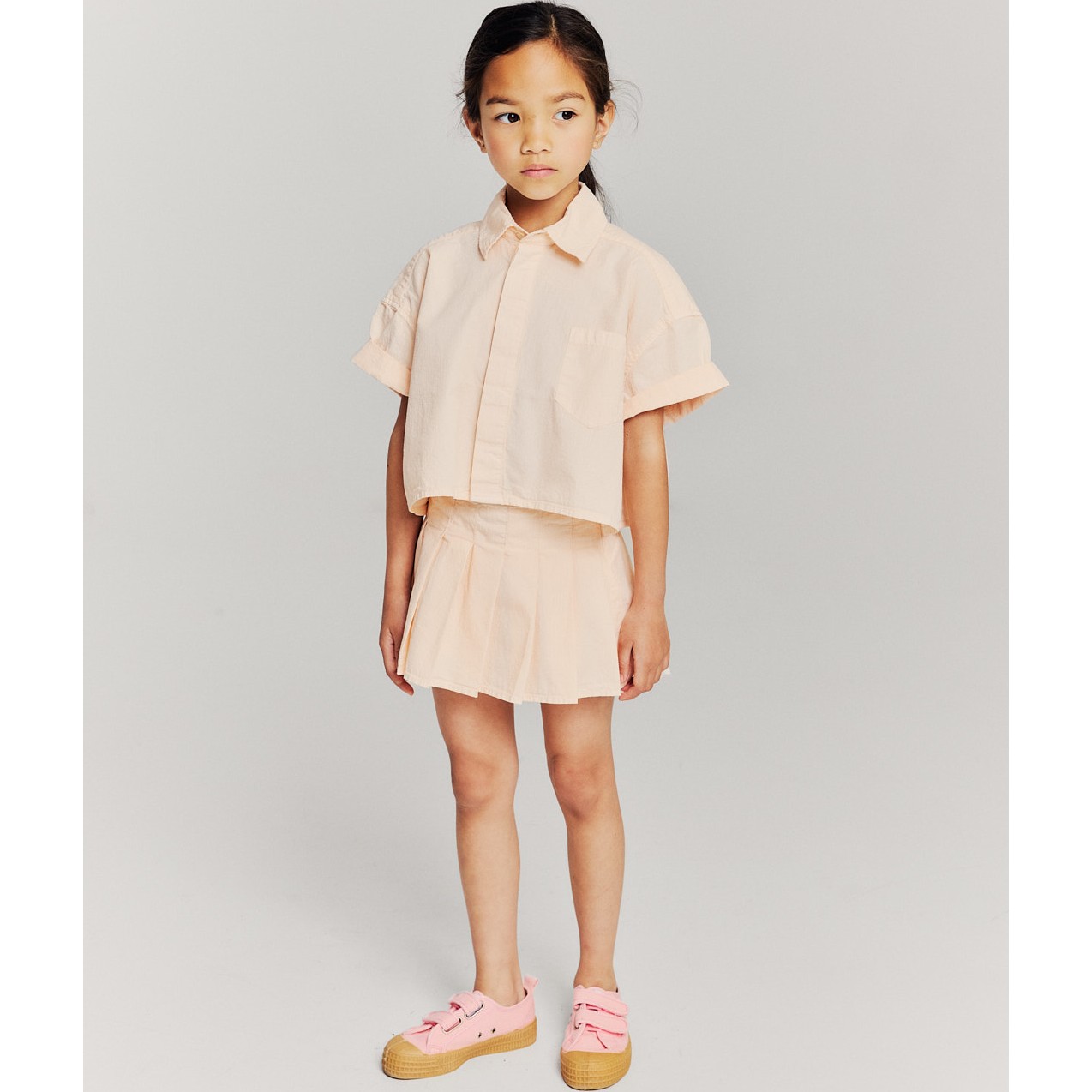 Weekend Shirt & Wren Skirt | Pearl