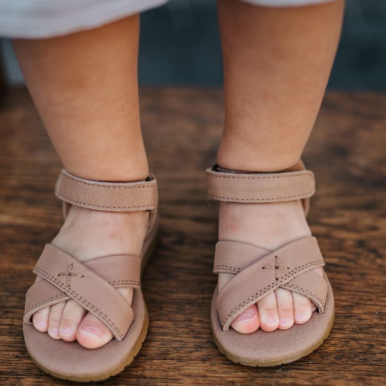 Botis Sandals | Taupe Leather