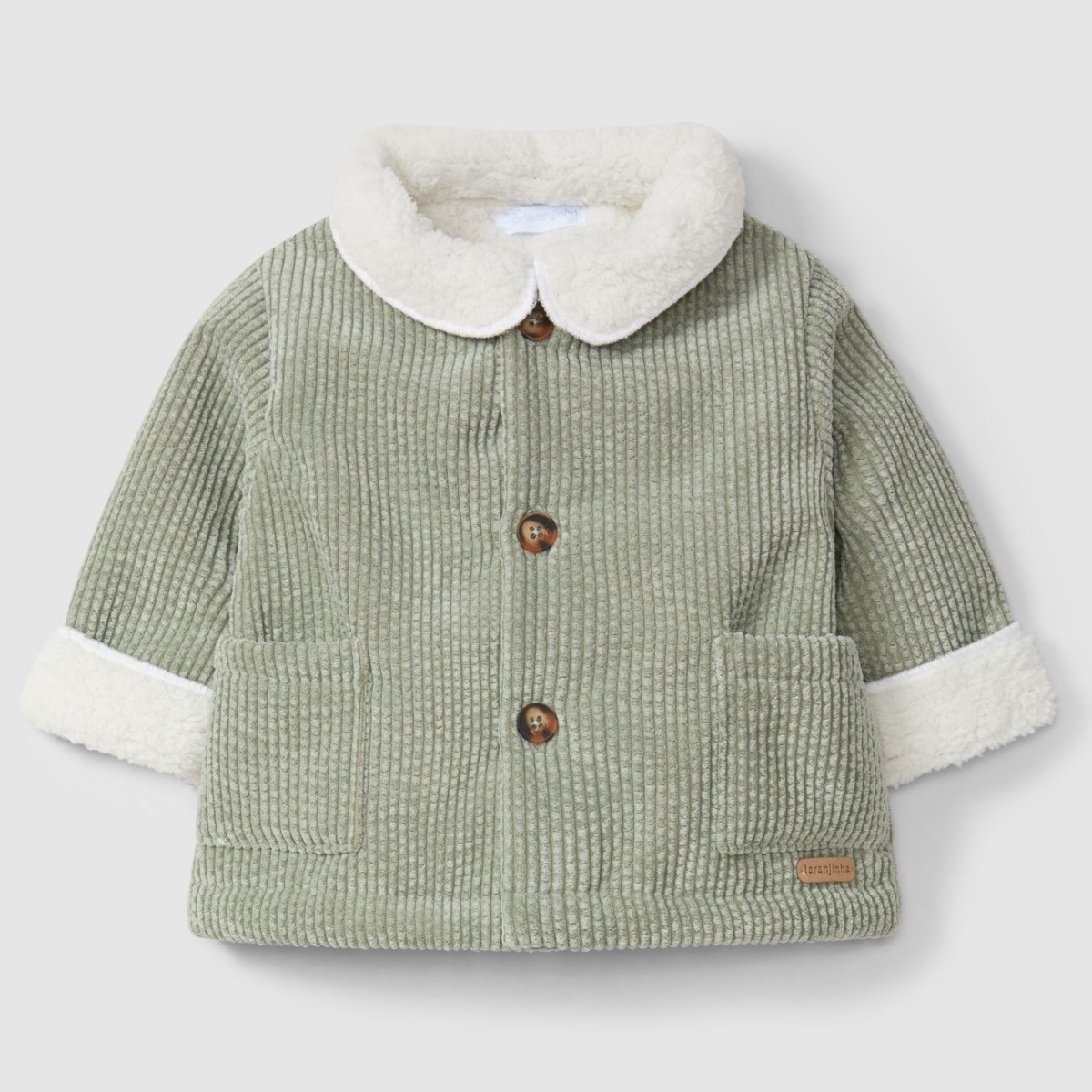 Corduroy Jacket W/ Fur
