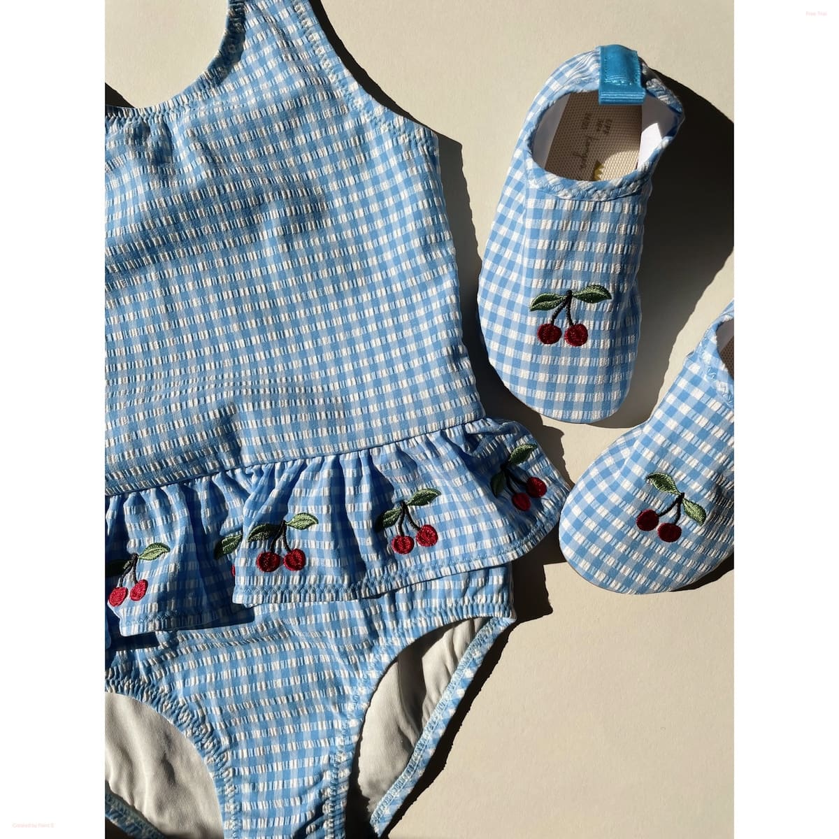 Soline Swimsuit | Provence/White