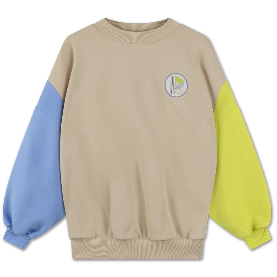 Crewneck Sweater | Color Block