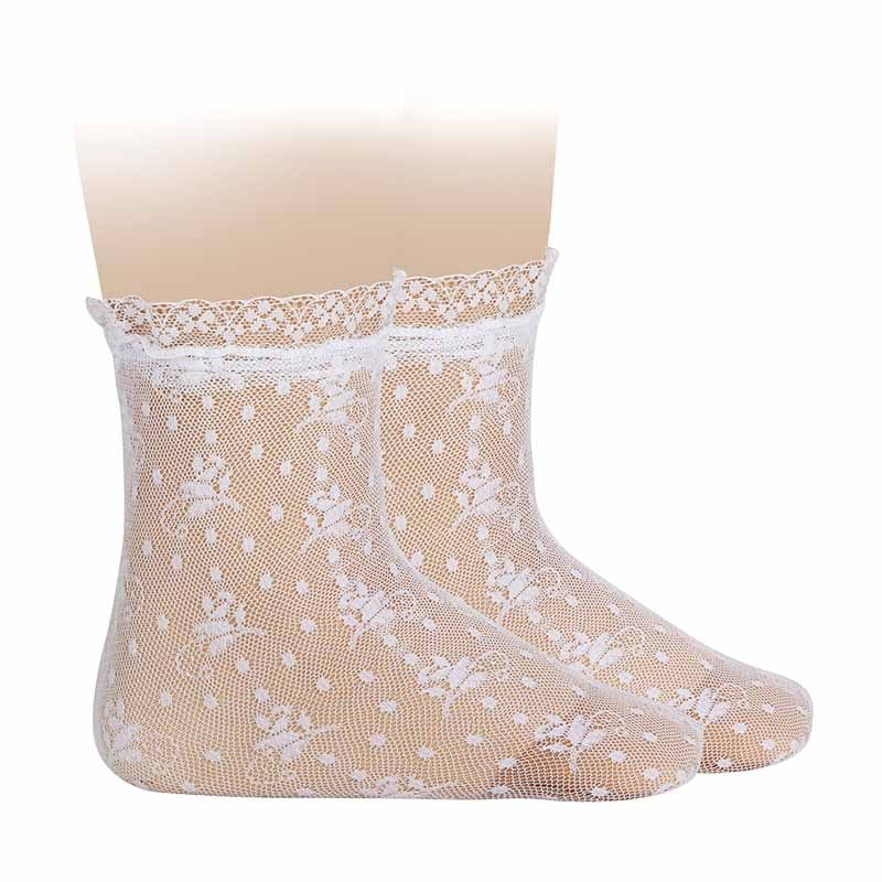 Ceremony Silk Lace Souquet | White (200)