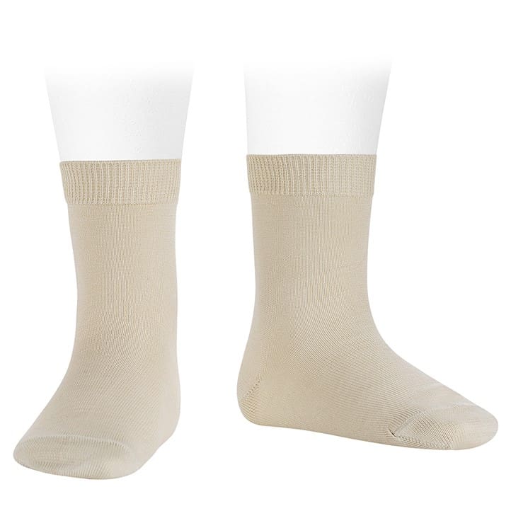 2229/4 Ceremony Tactel Short Socks | Linen 304