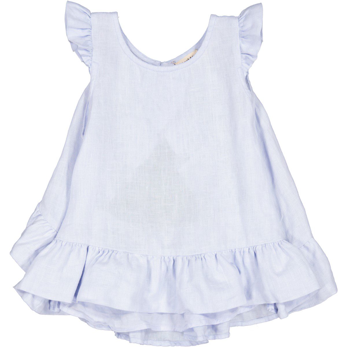 Linen Tawny Top & Pala Bottoms | Blue Mist