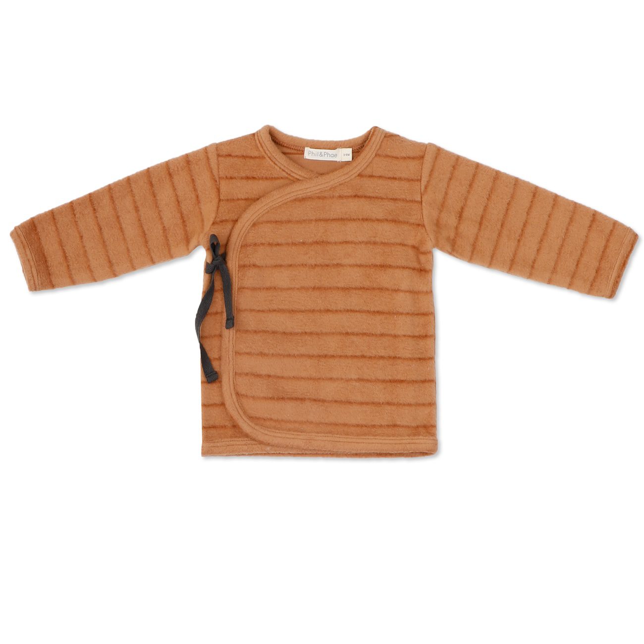 Teddy Cardigan & Harem Pants | Clay Stripes