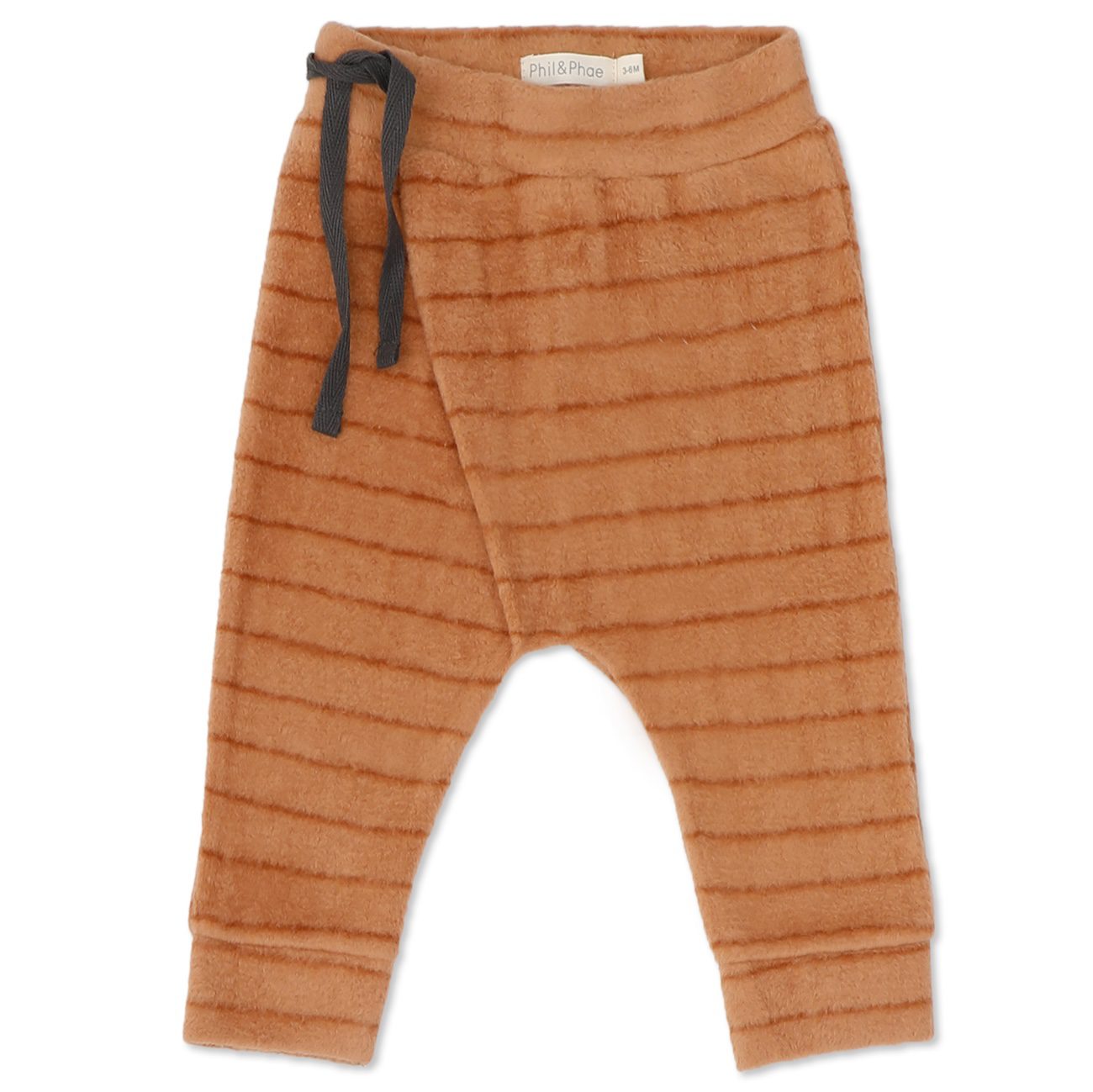 Teddy Cardigan & Harem Pants | Clay Stripes