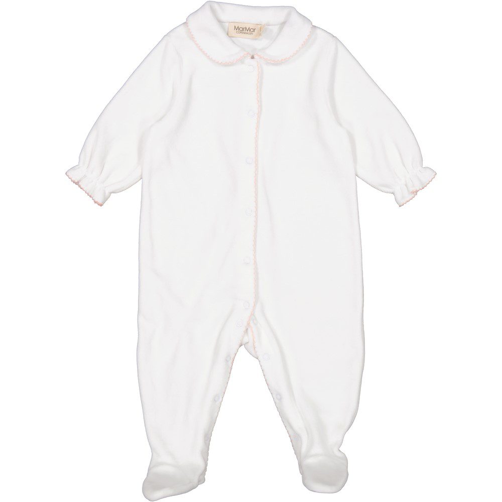 Velvet Ruddy Romper | Rose Picot