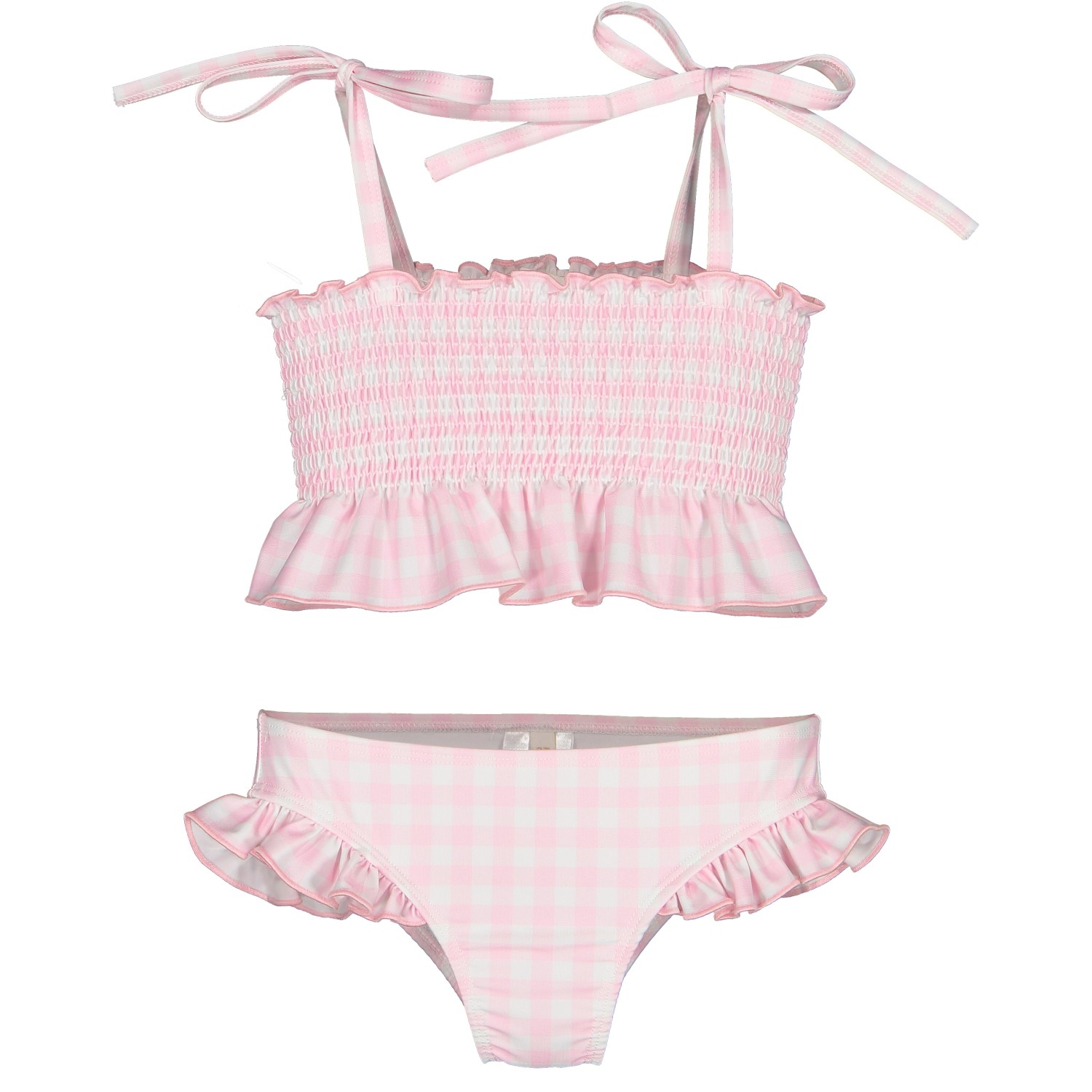Pink Gingham Bikini