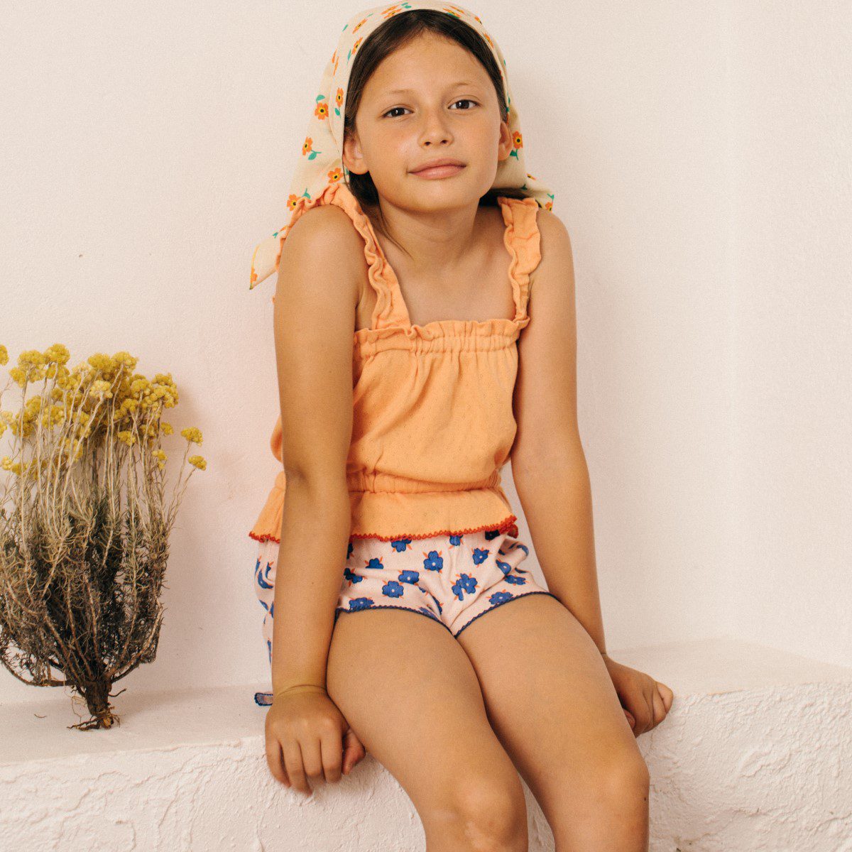 Paquita Short | Bleuet Blue