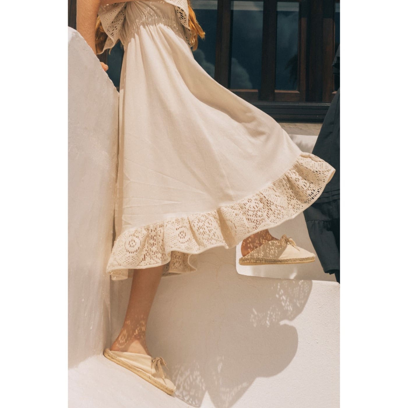Espadrilles Laces | Ecru