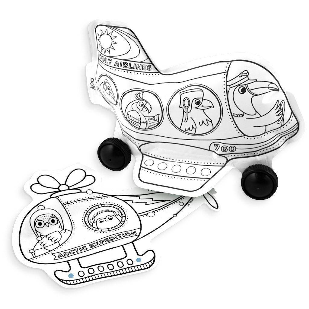 3d Colorables | Frequent Flyers Coloring Toys