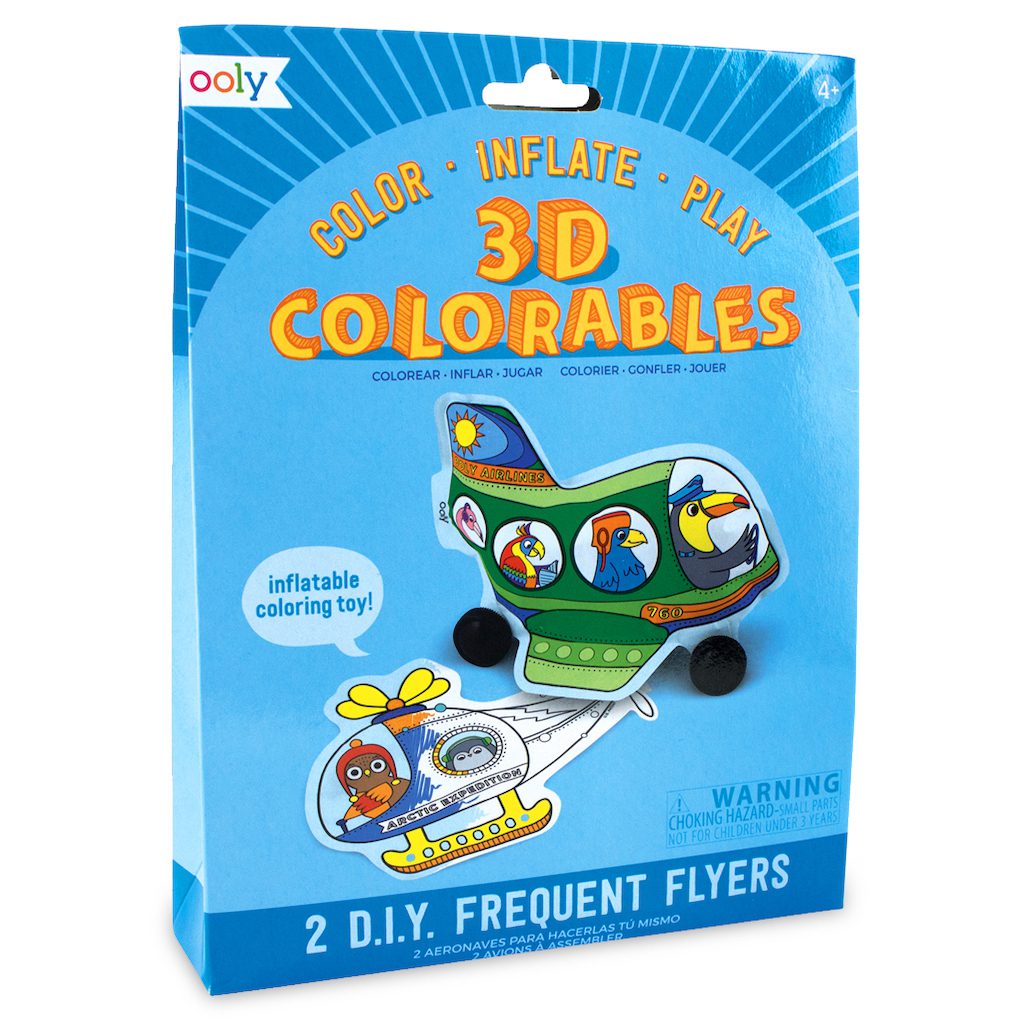 3d Colorables | Frequent Flyers Coloring Toys