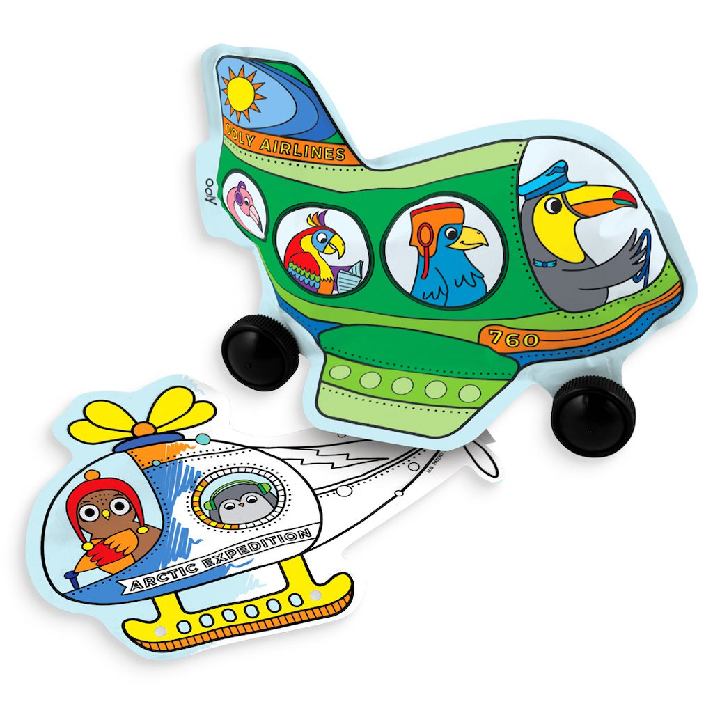 3d Colorables | Frequent Flyers Coloring Toys