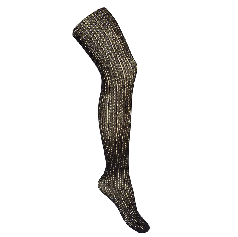4579/1 Openwork Pantyhose | Black 900