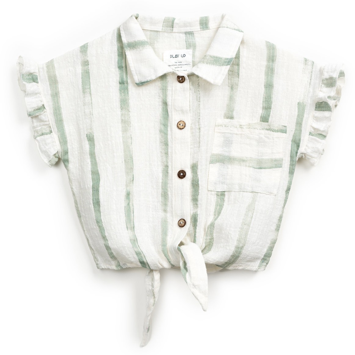 Tunic W/ Striped Print & Trousers