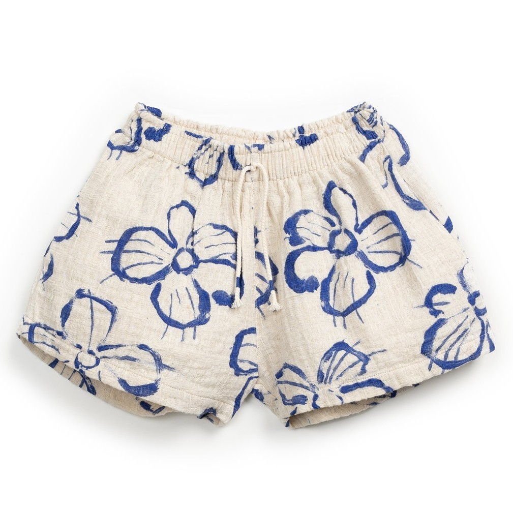 Ribber Tshirt & Floral Print Shorts
