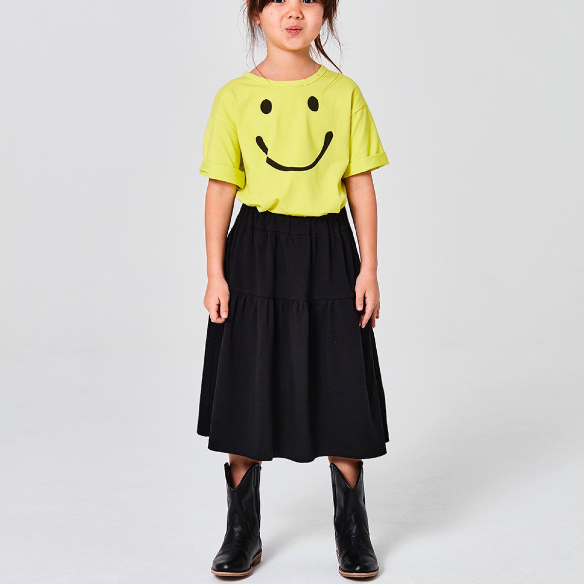 Jersey Smiley Face T-Shirt