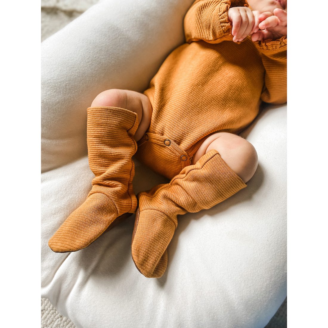Corduroy Bootie | Butterscotch