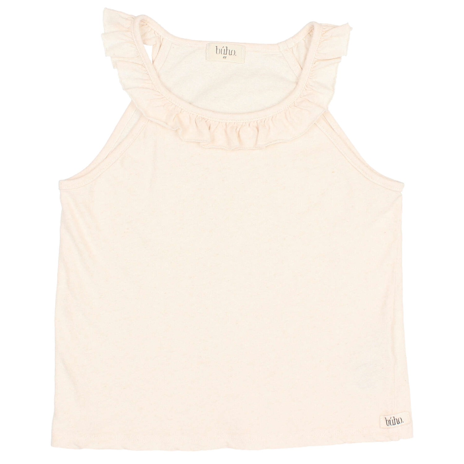 Girly Linen Top | Ivory