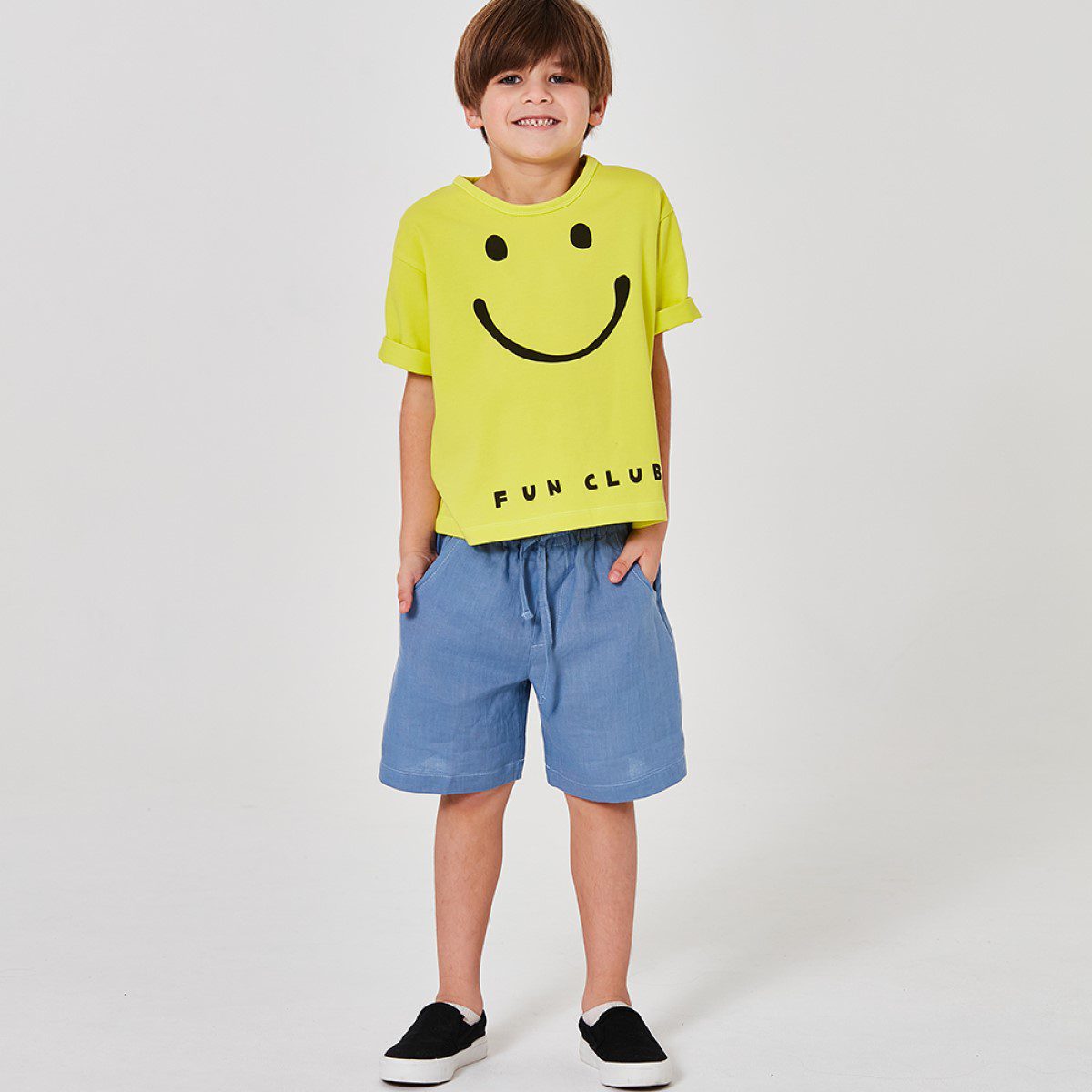 Jersey Smiley Face T-Shirt