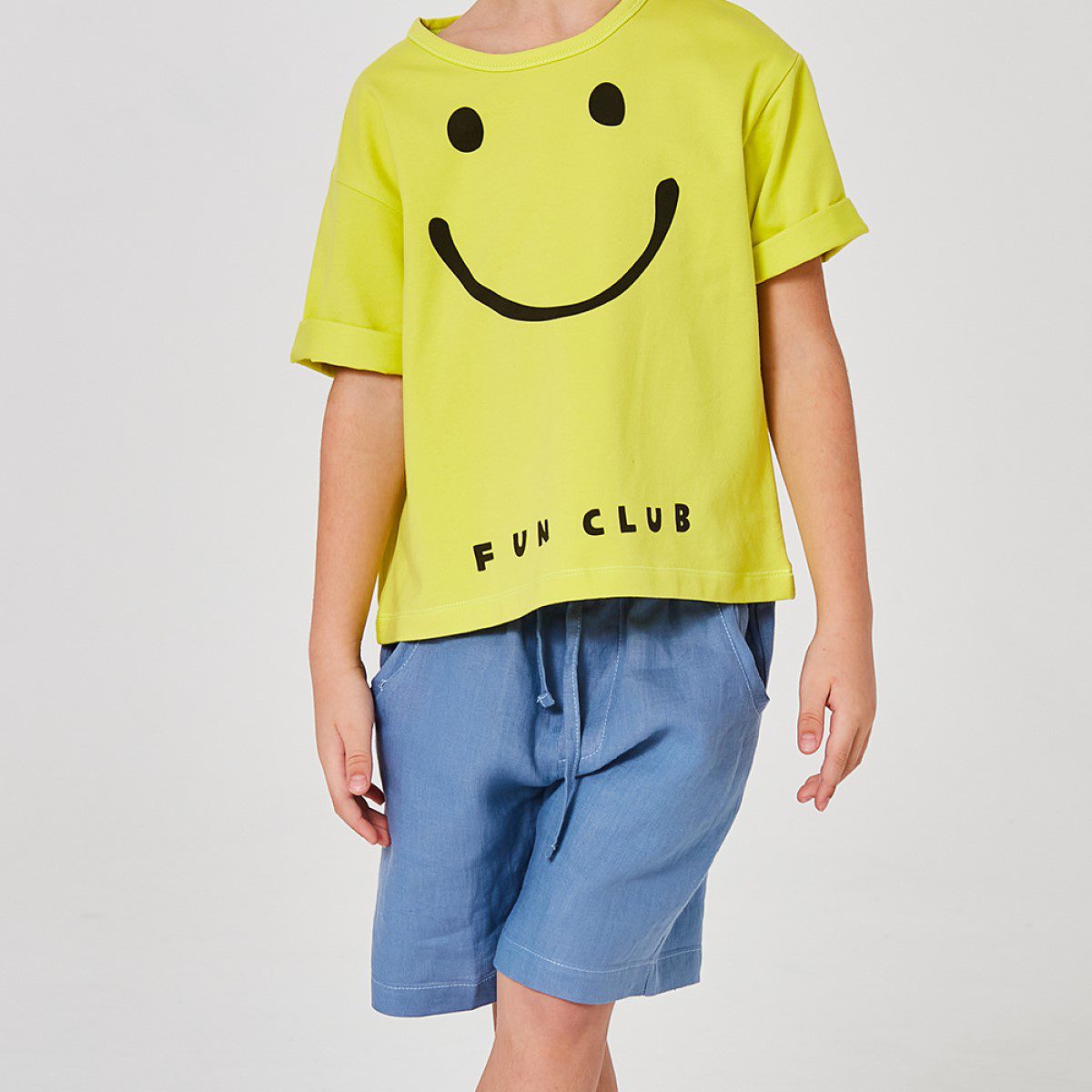 Jersey Smiley Face T-Shirt