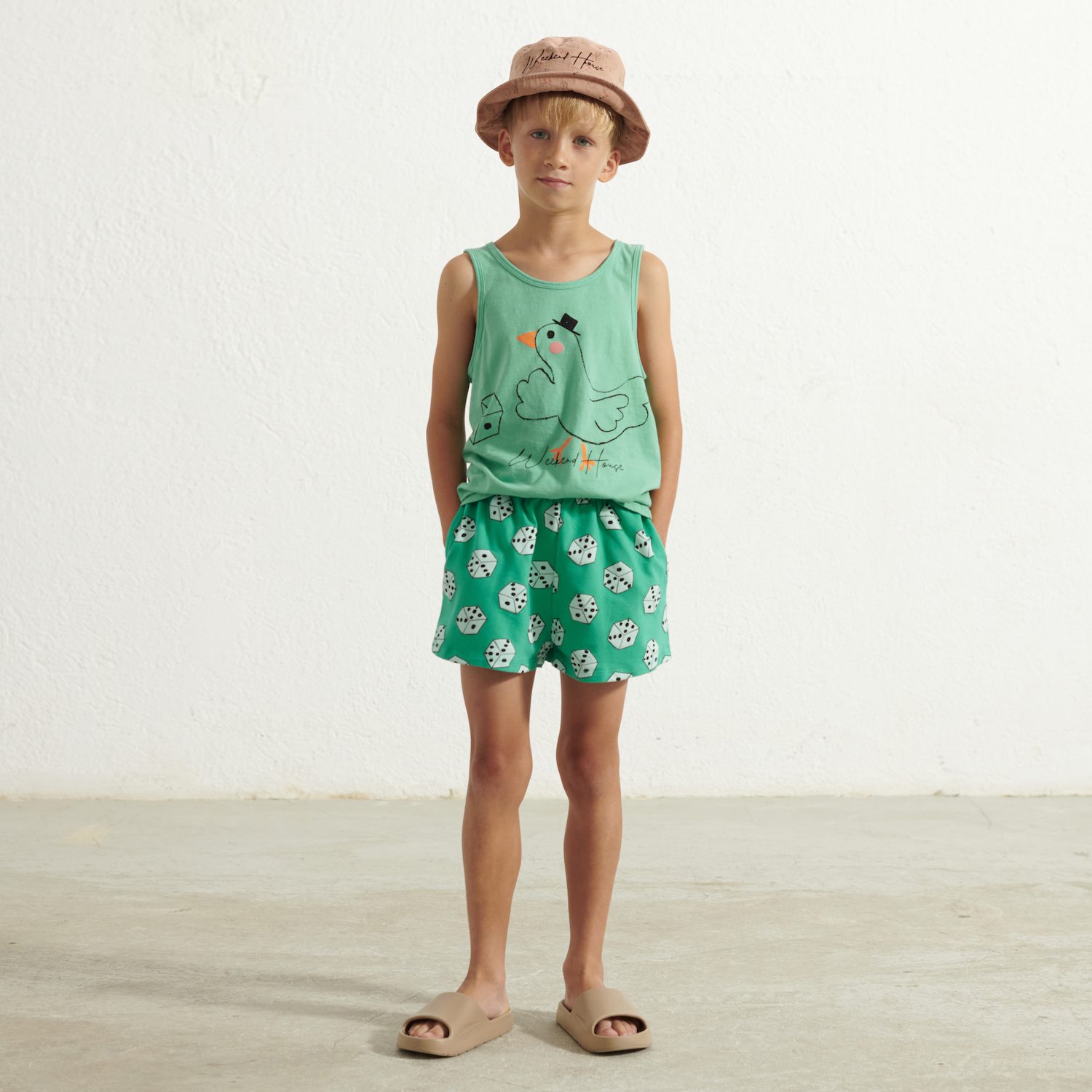 Cubes Short | Green