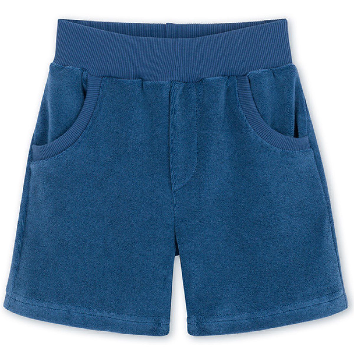 Terry Hooded Shirt & Shorts | Blue