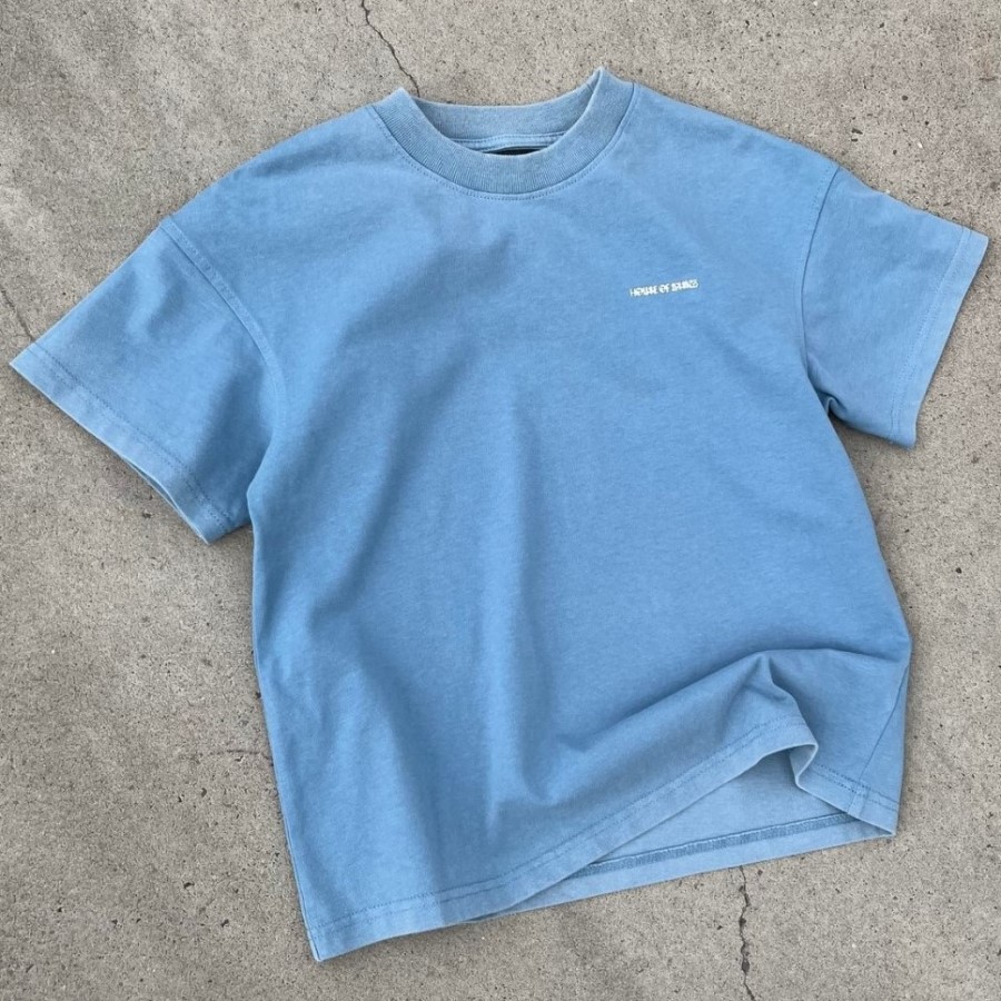 The Oversized Tee Blue