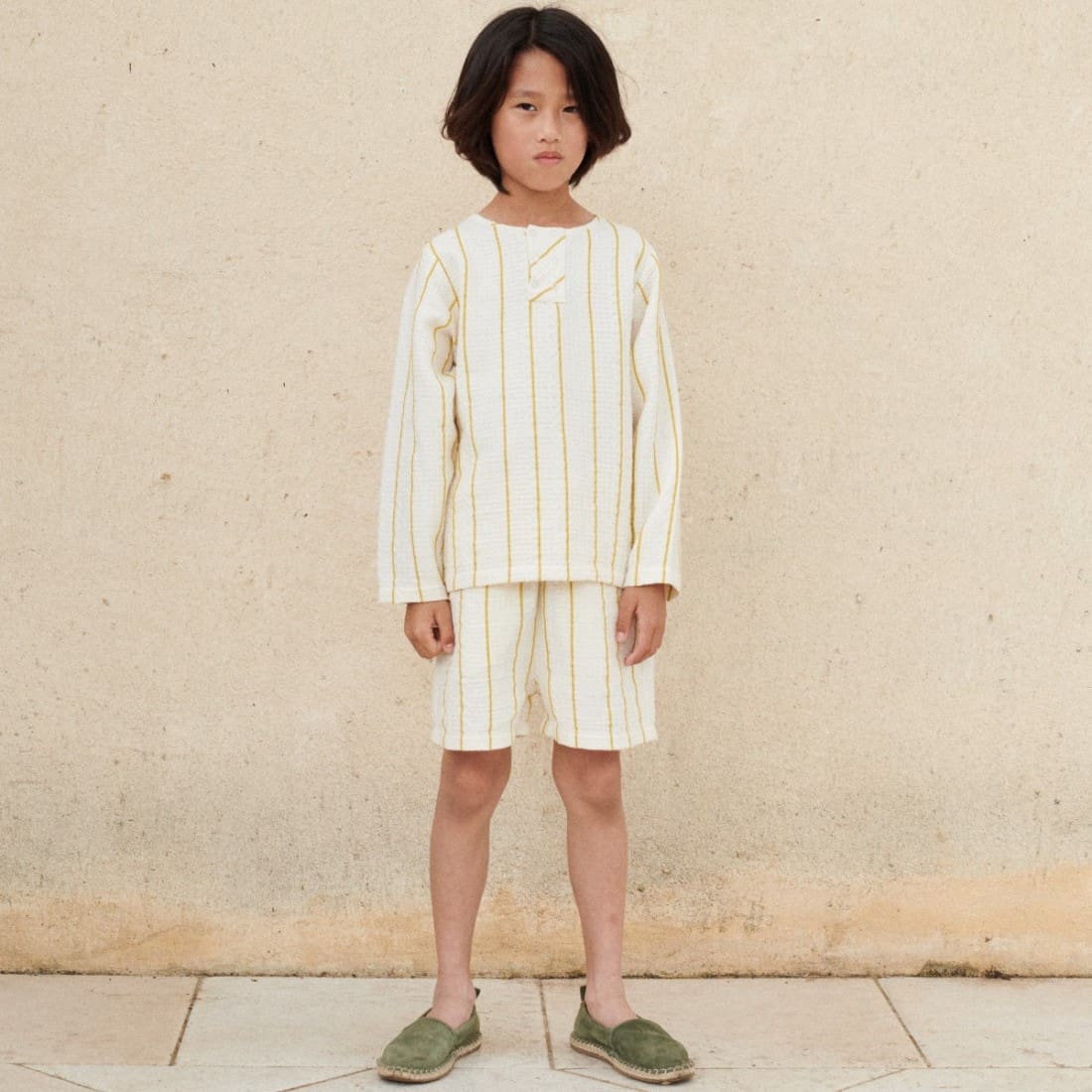 Levi Shirt & Levi Shorts | Natural Waffle
