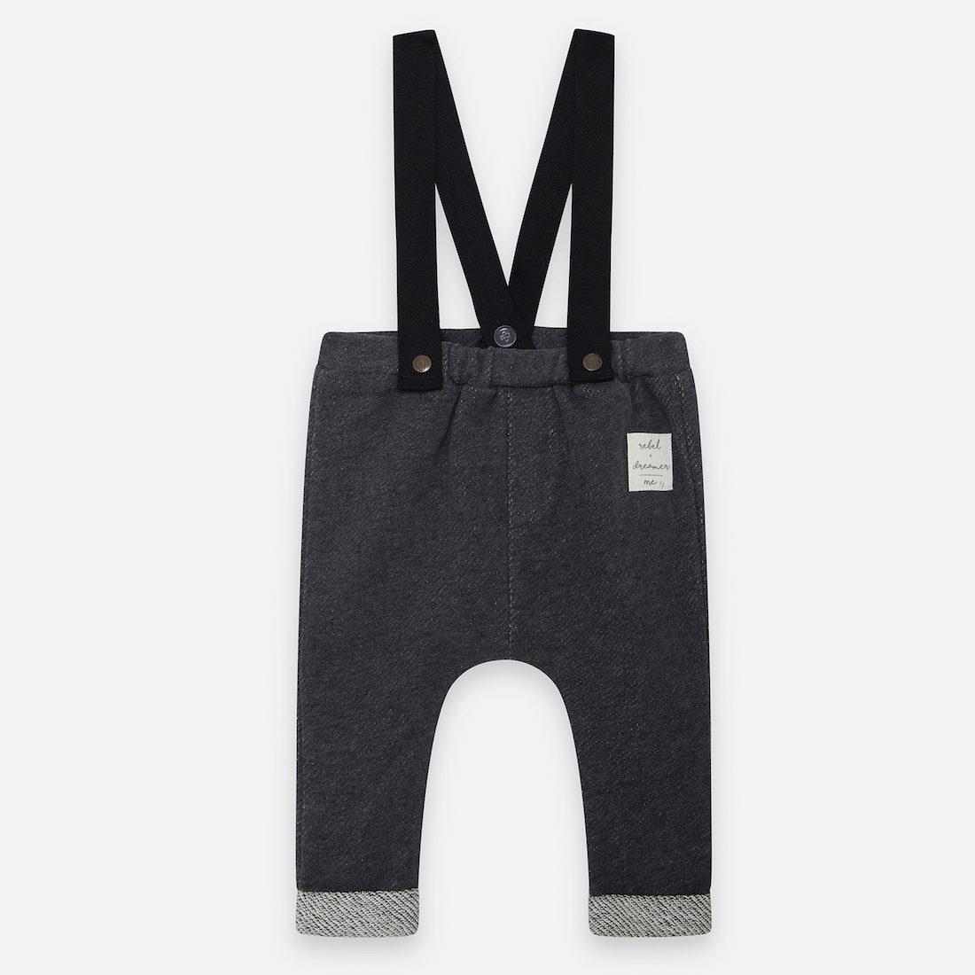 Adriana Dungarees Carbon