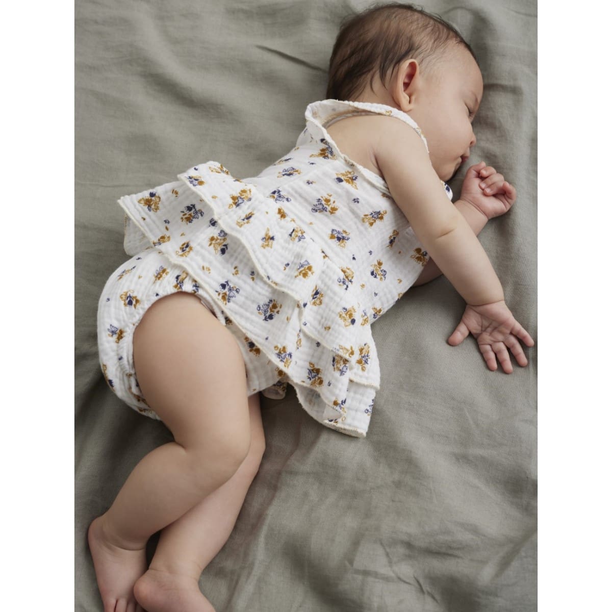 Amelia Bouquet Gauze Romper