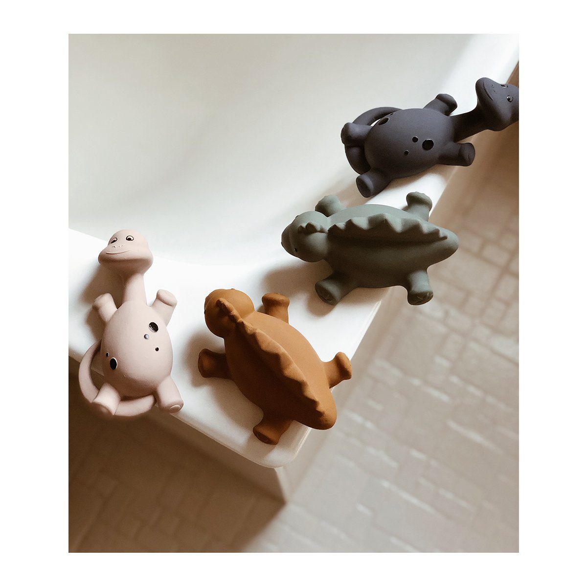 Algi Dino Bath Toys 2 Pack | Blue Mix