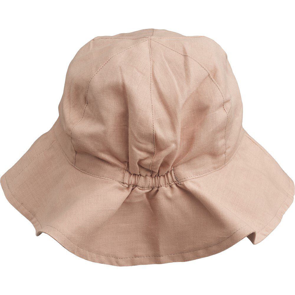 Amelia Reversible Seersucker Sun Hat | Tuscany Rose/Sandy
