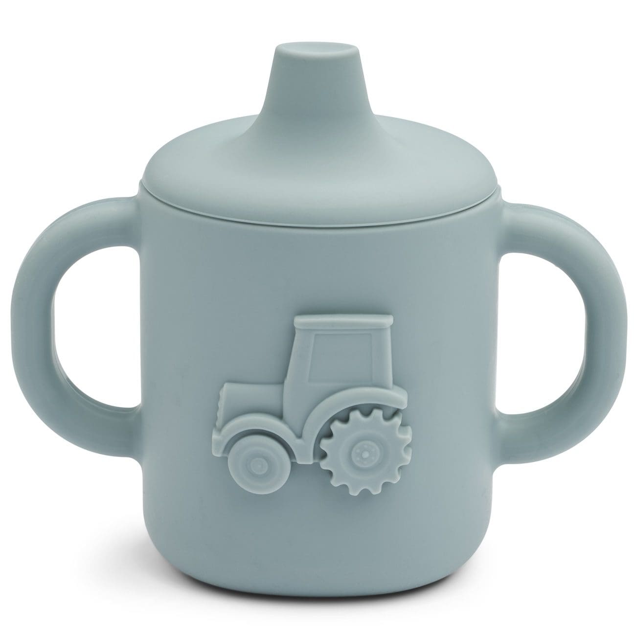 Amelio Silicone Sippy Cup | Blue Fog