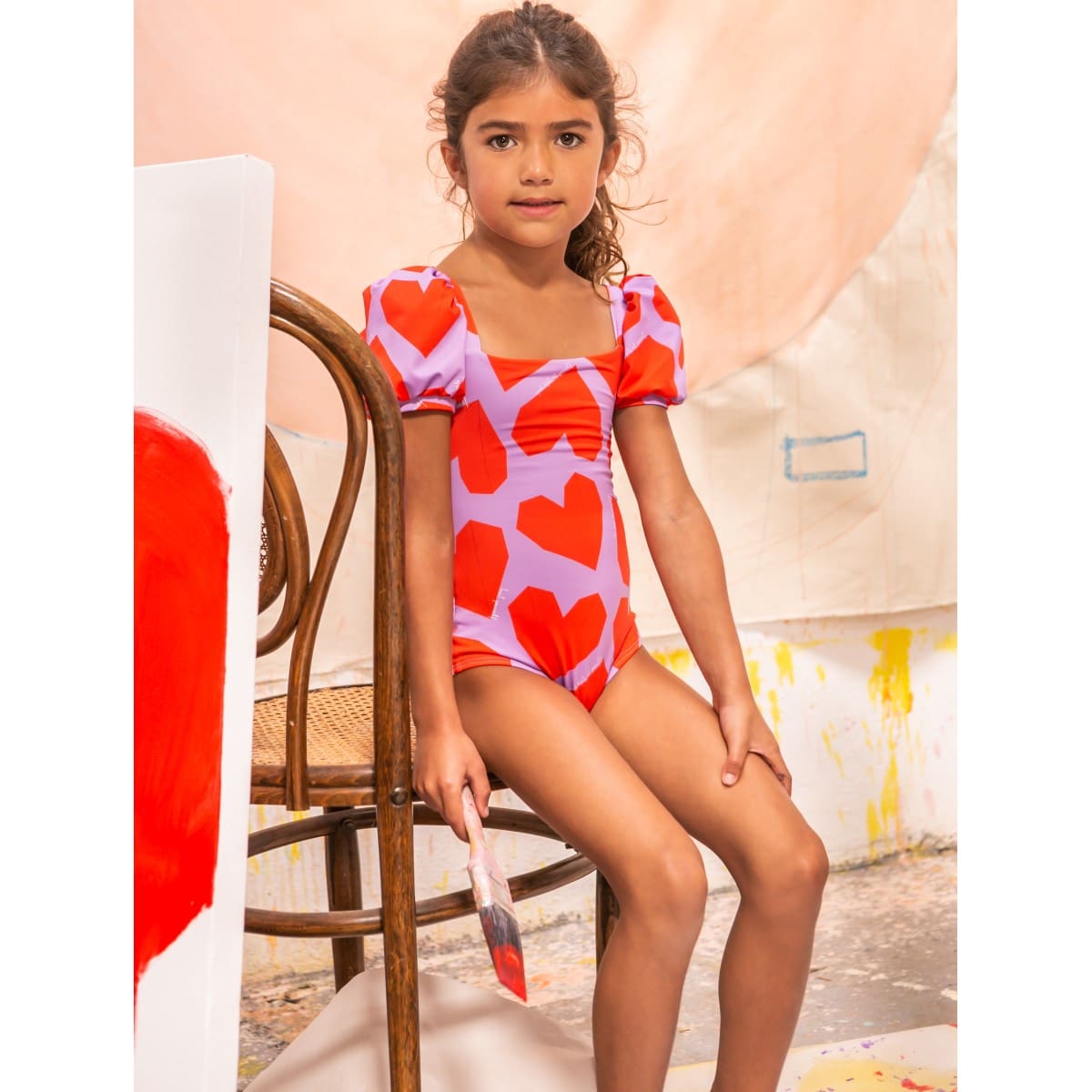 Heart Bubble One Piece